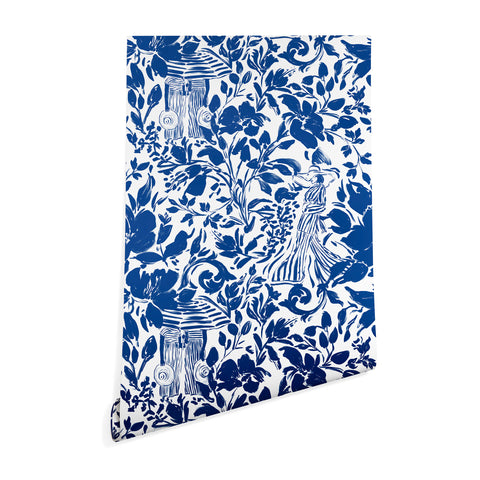 Marta Barragan Camarasa Chic Garden Walk Wallpaper