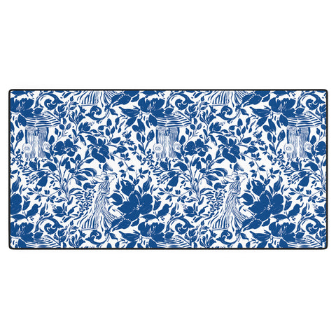 Marta Barragan Camarasa Chic Garden Walk Desk Mat