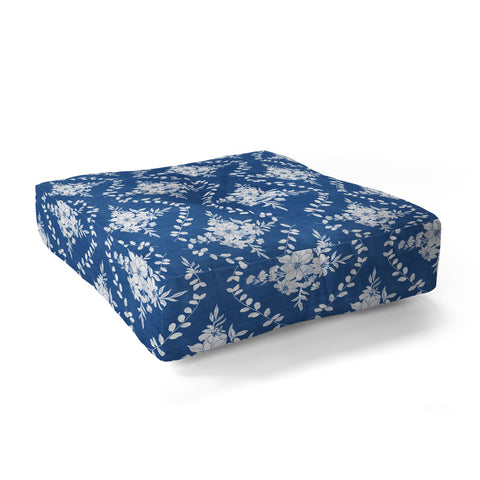 Marta Barragan Camarasa Chic Garden Whisper Floor Pillow Square