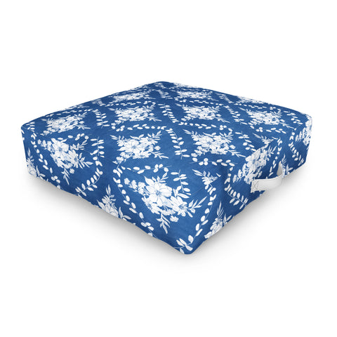 Marta Barragan Camarasa Chic Garden Whisper Outdoor Floor Cushion