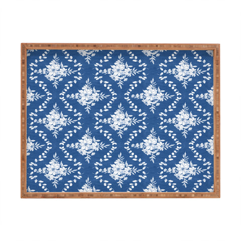 Marta Barragan Camarasa Chic Garden Whisper Rectangular Tray