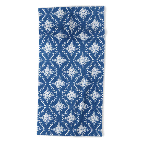 Marta Barragan Camarasa Chic Garden Whisper Beach Towel