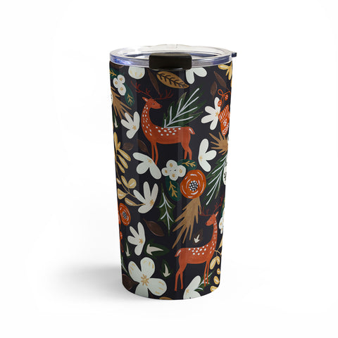 Marta Barragan Camarasa Christmas holiday night III Travel Mug