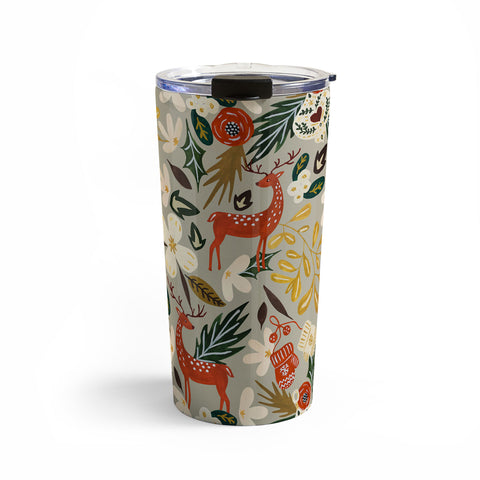 Marta Barragan Camarasa Christmas holiday ornaments Travel Mug