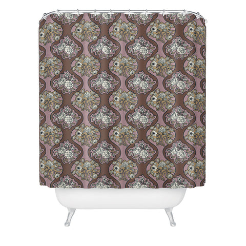 Marta Barragan Camarasa Classic Floral Arrangement Shower Curtain