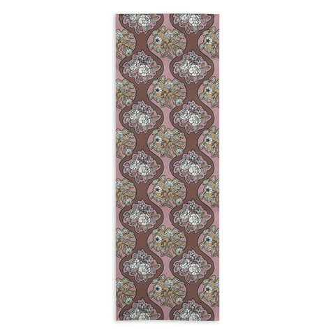 Marta Barragan Camarasa Classic Floral Arrangement Yoga Towel