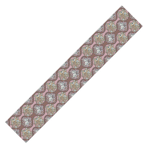 Marta Barragan Camarasa Classic Floral Arrangement Table Runner