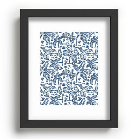 Marta Barragan Camarasa Coastal Jungle Charm Recessed Framing Rectangle