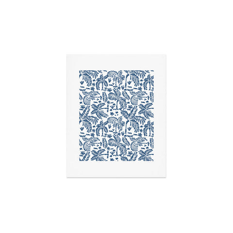 Marta Barragan Camarasa Coastal Jungle Charm Art Print
