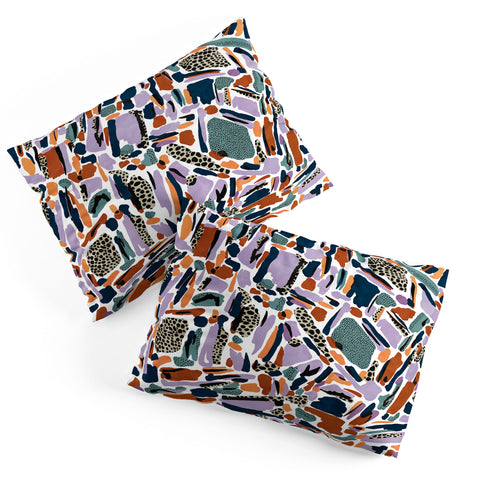 Marta Barragan Camarasa Colorful artistic abstract G90 Pillow Shams