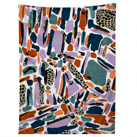 Marta Barragan Camarasa Colorful artistic abstract G90 Tapestry