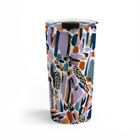 Marta Barragan Camarasa Colorful artistic abstract G90 Travel Mug