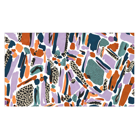 Marta Barragan Camarasa Colorful artistic abstract G90 Tablecloth