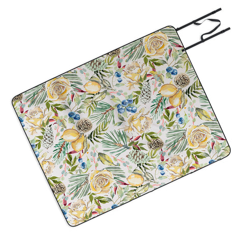 Marta Barragan Camarasa Colorful autumn fall YRL Picnic Blanket