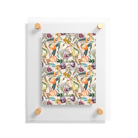 Marta Barragan Camarasa Colorful fruity feast 22 Floating Acrylic Print