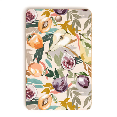 Marta Barragan Camarasa Colorful fruity feast 22 Cutting Board Rectangle
