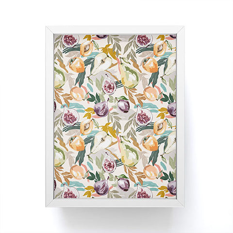 Marta Barragan Camarasa Colorful fruity feast 22 Framed Mini Art Print