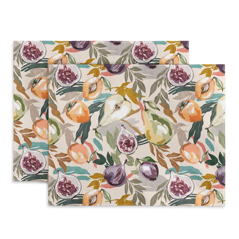 Marta Barragan Camarasa Colorful fruity feast 22 Placemat