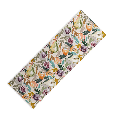 Marta Barragan Camarasa Colorful fruity feast 22 Yoga Mat