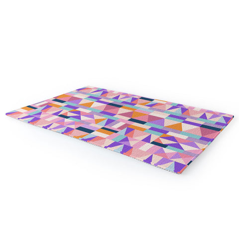 Marta Barragan Camarasa Colorful geometric shapes PT Area Rug