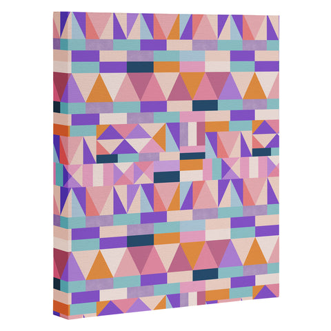 Marta Barragan Camarasa Colorful geometric shapes PT Art Canvas