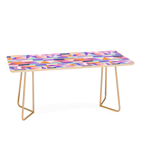 Marta Barragan Camarasa Colorful geometric shapes PT Coffee Table