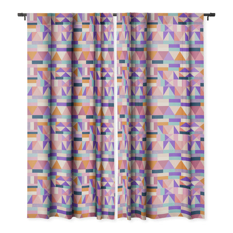 Marta Barragan Camarasa Colorful geometric shapes PT Blackout Non Repeat