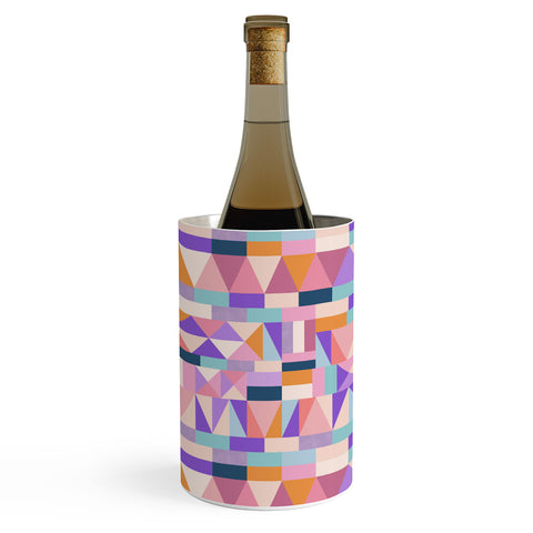 Marta Barragan Camarasa Colorful geometric shapes PT Wine Chiller