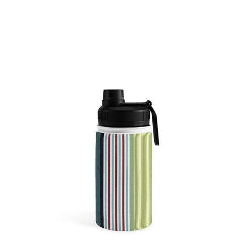 Marta Barragan Camarasa Colorful Stripe Delight Water Bottle