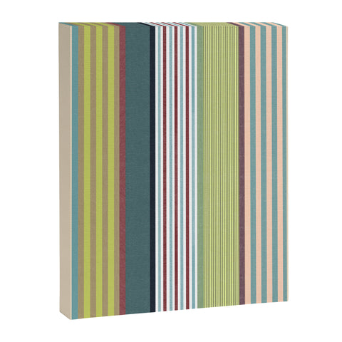 Marta Barragan Camarasa Colorful Stripe Delight Art Canvas