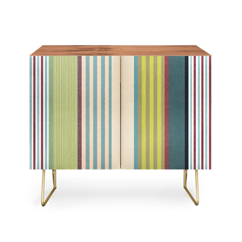Marta Barragan Camarasa Colorful Stripe Delight Credenza