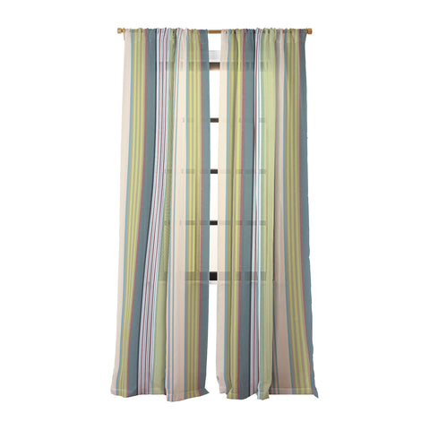 Marta Barragan Camarasa Colorful Stripe Delight Sheer Non Repeat