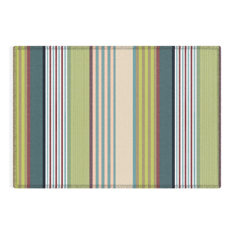 Marta Barragan Camarasa Colorful Stripe Delight Outdoor Rug
