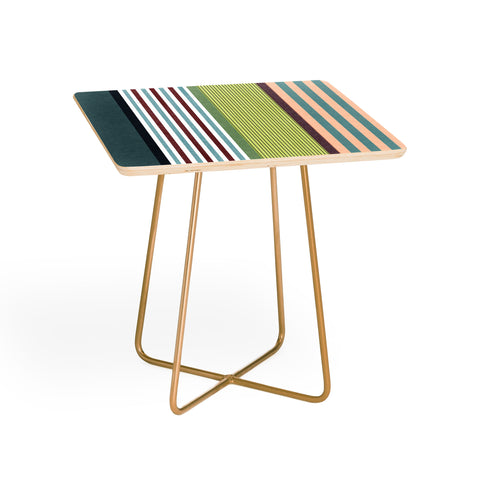 Marta Barragan Camarasa Colorful Stripe Delight Side Table