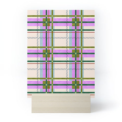 Marta Barragan Camarasa Colorful Stripes Fusion Mini Art Print
