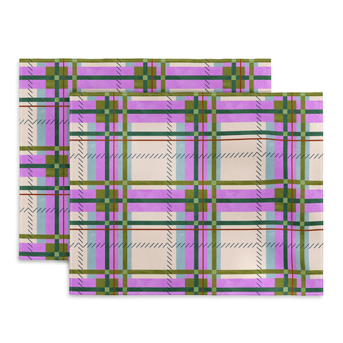 Marta Barragan Camarasa Colorful Stripes Fusion Placemat
