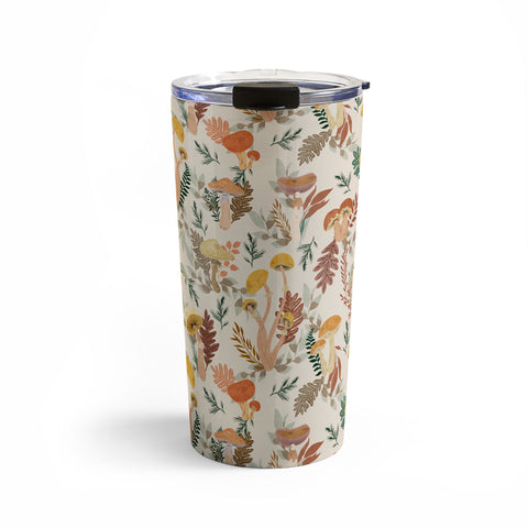 Marta Barragan Camarasa Colorful wild mushrooms Travel Mug