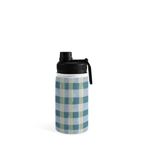 Marta Barragan Camarasa Country Style Checks Water Bottle