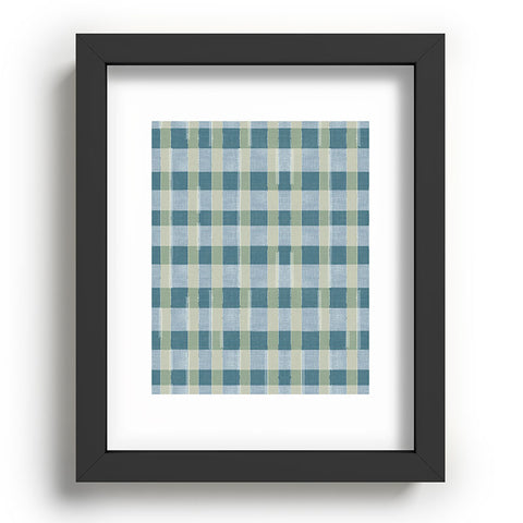 Marta Barragan Camarasa Country Style Checks Recessed Framing Rectangle