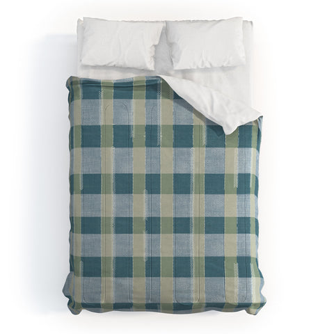 Marta Barragan Camarasa Country Style Checks Comforter