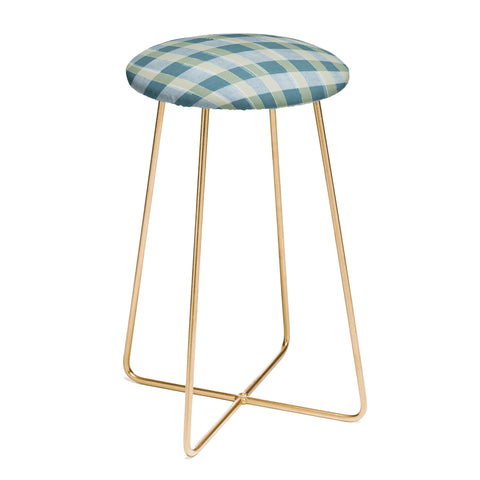 Marta Barragan Camarasa Country Style Checks Counter Stool