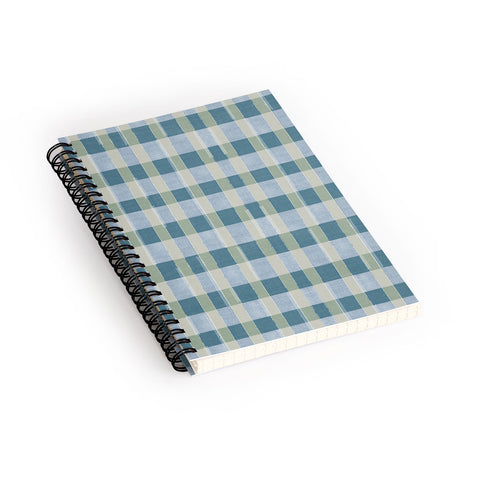 Marta Barragan Camarasa Country Style Checks Spiral Notebook