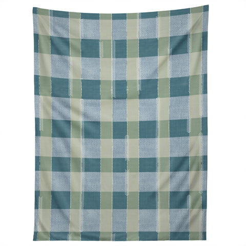 Marta Barragan Camarasa Country Style Checks Tapestry