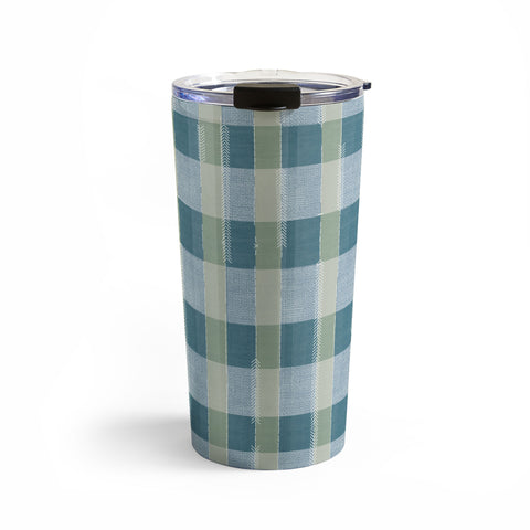Marta Barragan Camarasa Country Style Checks Travel Mug