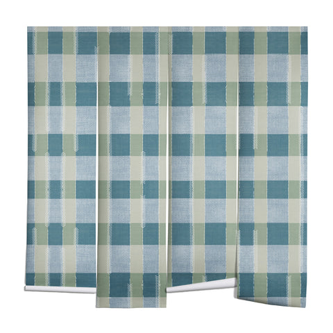 Marta Barragan Camarasa Country Style Checks Wall Mural
