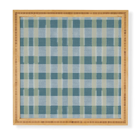 Marta Barragan Camarasa Country Style Checks Framed Wall Art