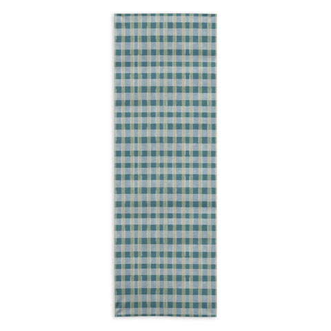 Marta Barragan Camarasa Country Style Checks Yoga Towel