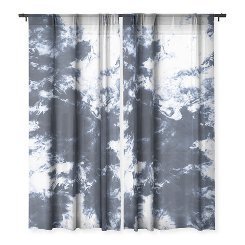 Marta Barragan Camarasa Dark blue watercolor stains 22 Sheer Non Repeat