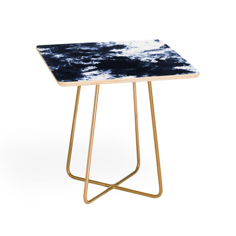 Marta Barragan Camarasa Dark blue watercolor stains 22 Side Table