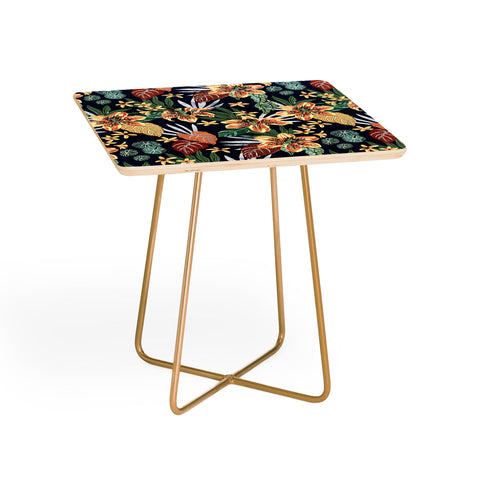 Marta Barragan Camarasa Dark nice floral jungle DP1 Side Table